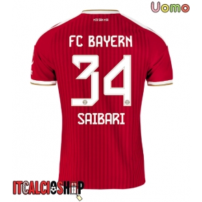 Bayern Munich Ismael Saibari #34 Prima Maglia 2026-27 Manica Corta Bayern Munich Ismael Saibari #34 Prima Maglia 2026-27 Manica Corta